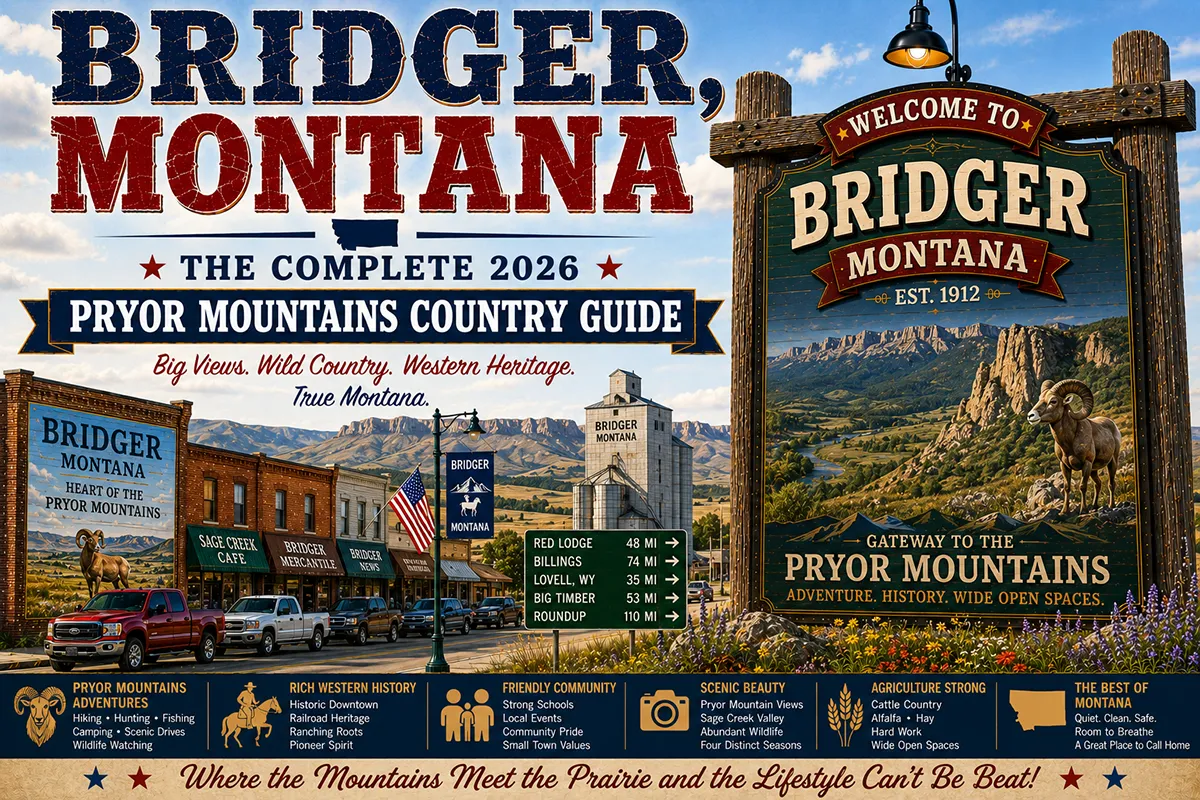 Bridger Montana - Bridger, Montana: The Complete 2026 Pryor Mountains Country Guide
