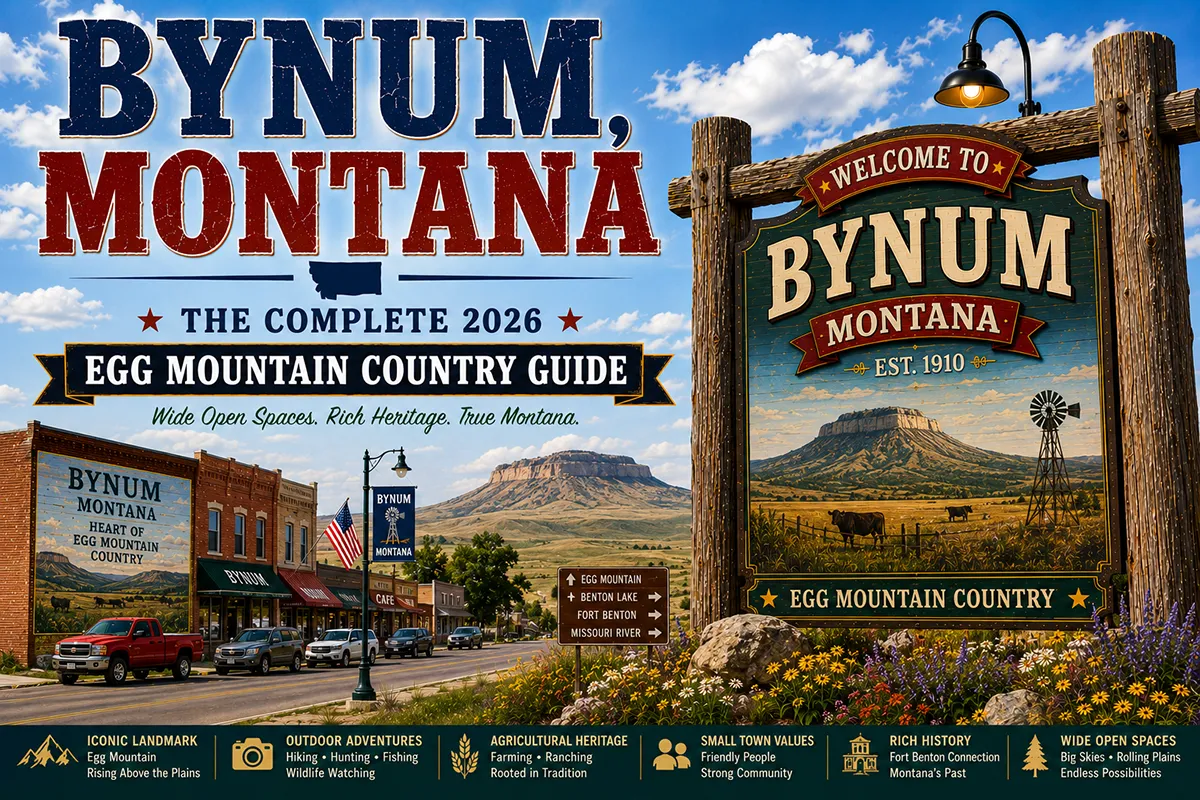 You are currently viewing Bynum, Montana: The Complete 2026 Egg Mountain Country Guide
