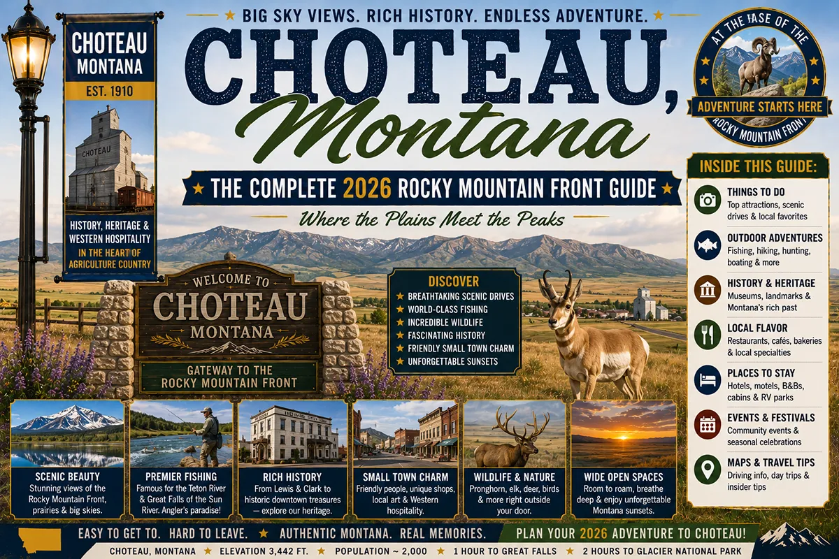 Choteau Montana gateway to the Rocky Mountains - Choteau, Montana: The Complete 2026 Rocky Mountain Front Guide