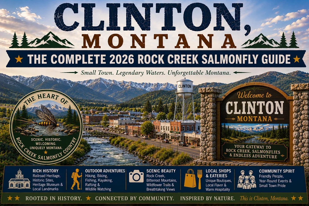 Read more about the article Clinton, Montana: The Complete 2026 Rock Creek Salmonfly Guide