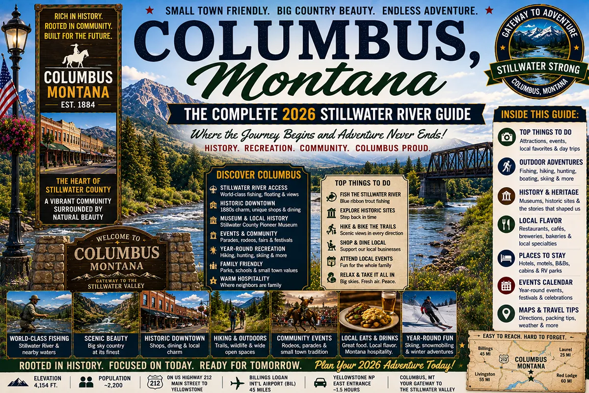Columbus Montana - Columbus, Montana: The Complete 2026 Stillwater River Guide