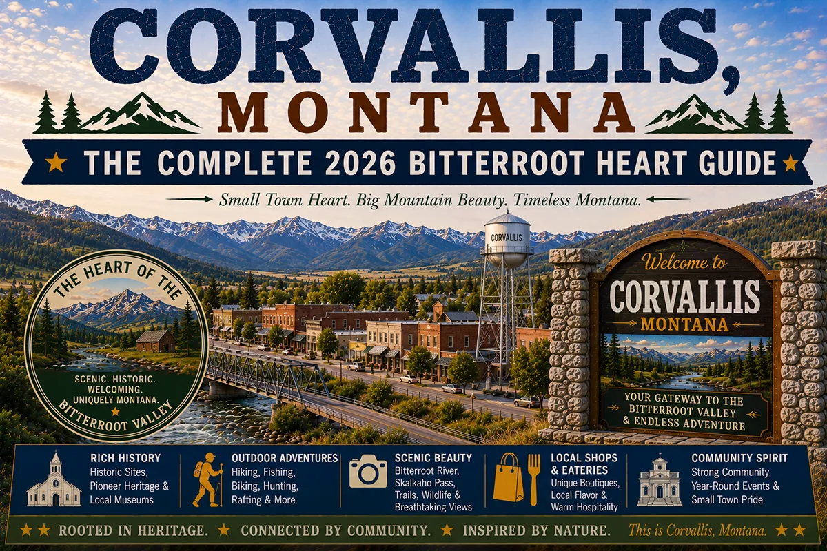 Read more about the article Corvallis, Montana: The Complete 2026 Bitterroot Heart Guide