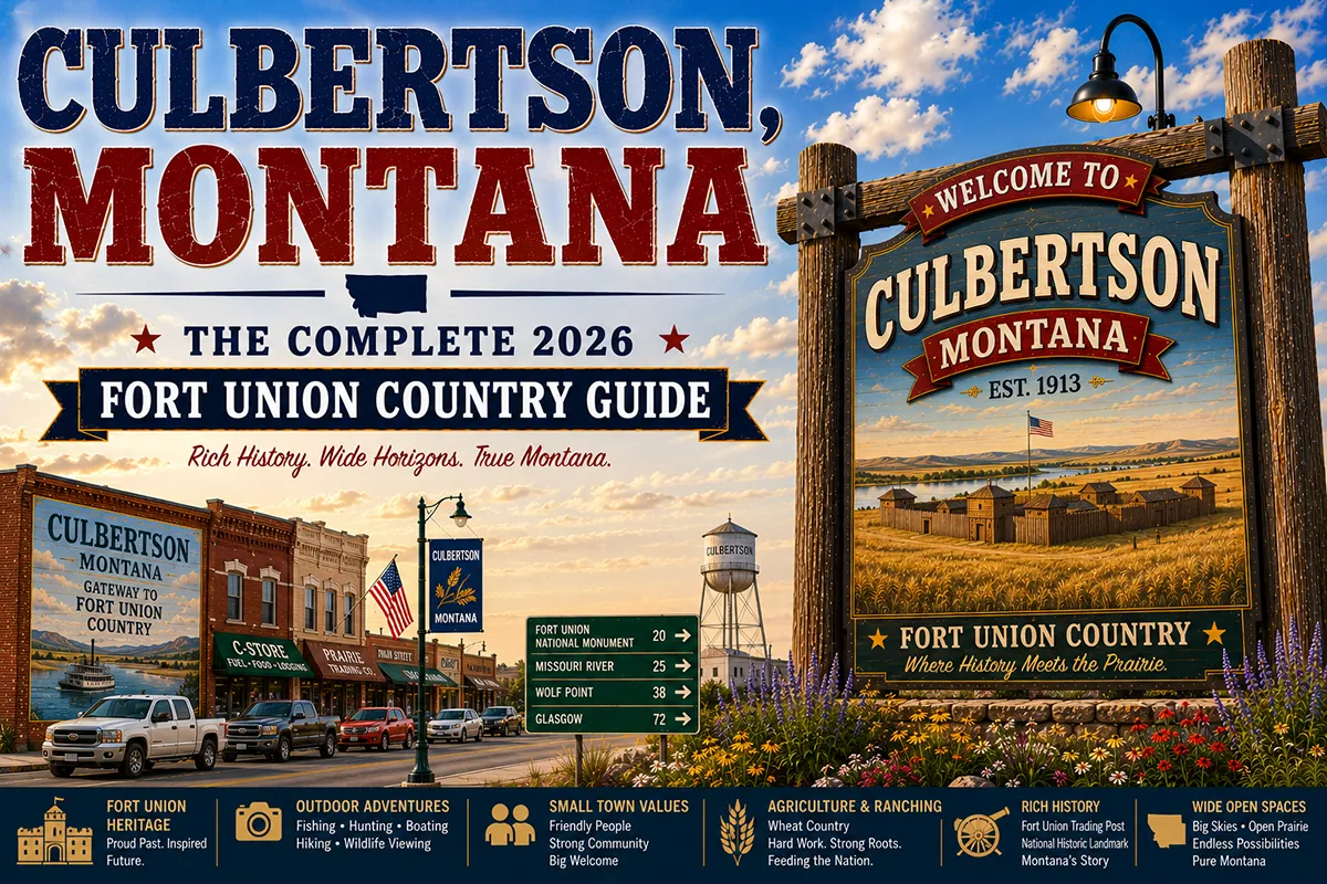 Culbertson Montana - Culbertson, Montana: The Complete 2026 Fort Union Country Guide