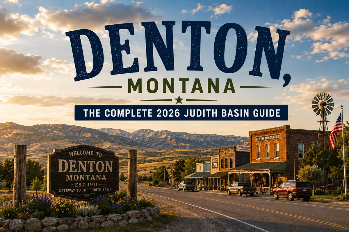 Read more about the article Denton, Montana: The Complete 2026 Judith Basin Guide