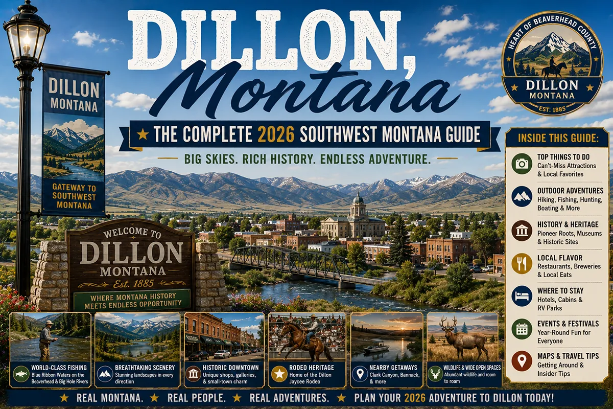 Dillon Montana your complete guide - Dillon, Montana: The Complete 2026 Southwest Montana Guide