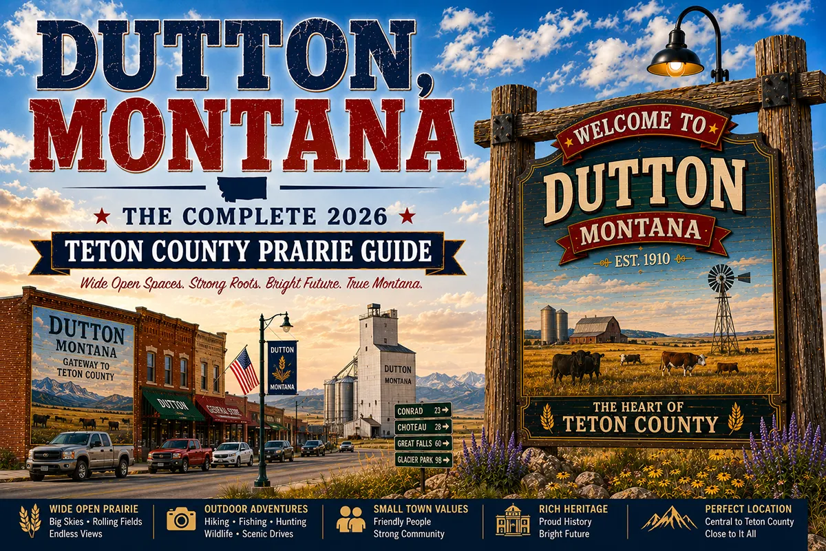 Dutton Montana - Dutton, Montana: The Complete 2026 Teton County Prairie Guide