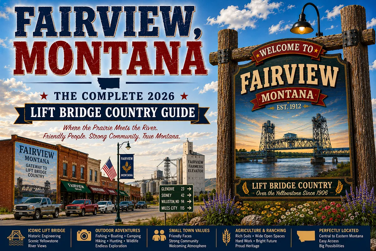 Fairview Montana - Fairview, Montana: The Complete 2026 Lift Bridge Country Guide