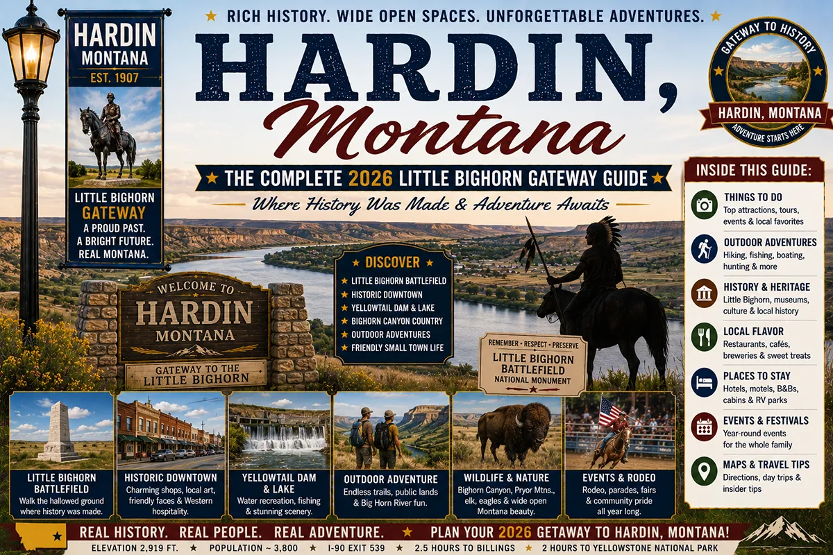 Hardin Montana - Hardin, Montana: The Complete 2026 Little Bighorn Gateway Guide