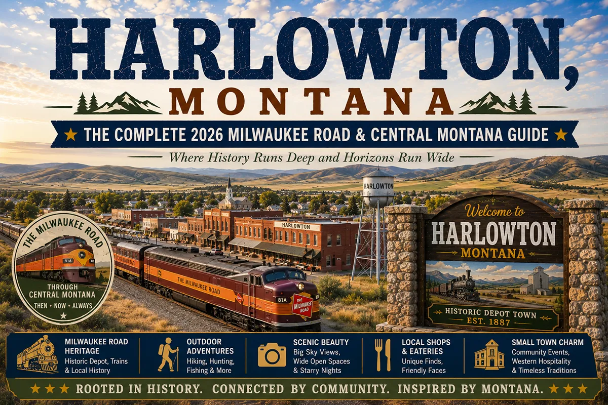 Harlowton Montanas Historic Charm - Harlowton, Montana: The Complete 2026 Milwaukee Road & Central Montana Guide
