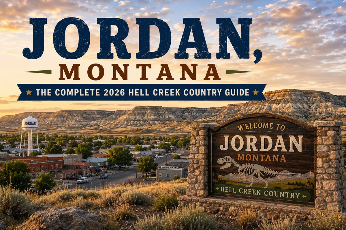 Jordan Montana - Jordan, Montana: The Complete 2026 Hell Creek Country Guide