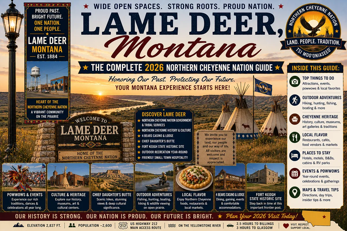 Lame Deer Heart of Montana - Lame Deer, Montana: The Complete 2026 Northern Cheyenne Nation Guide