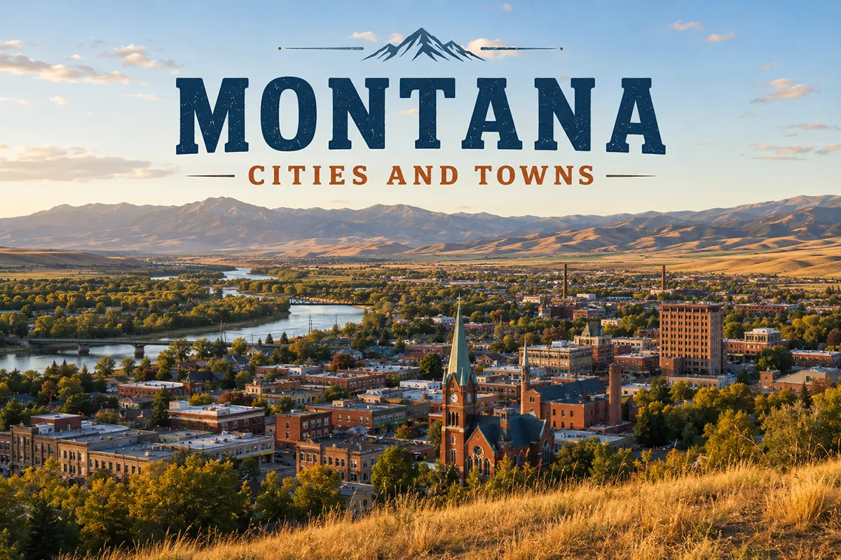 Read more about the article Montana Cities and Towns: Complete A–Z List, Map & 2026 Population Guide