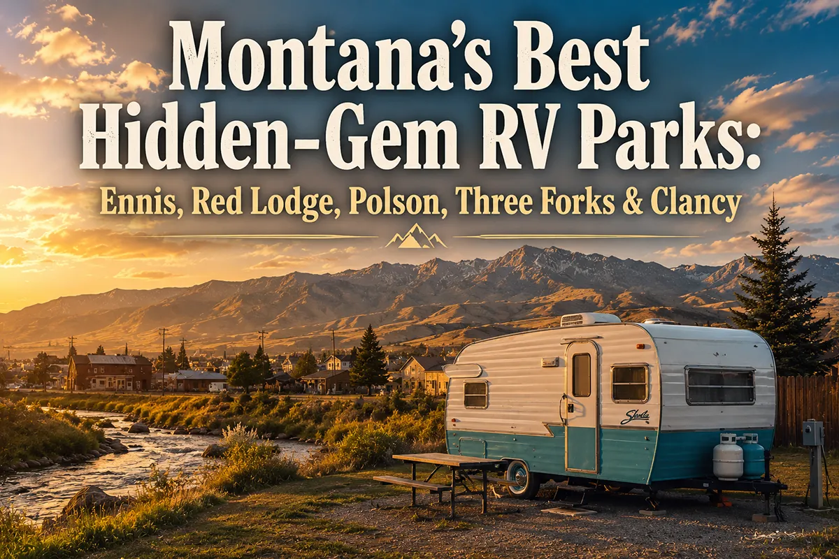 Read more about the article Montana Hidden-Gem RV Parks: Ennis, Red Lodge, Polson, Three Forks & Clancy