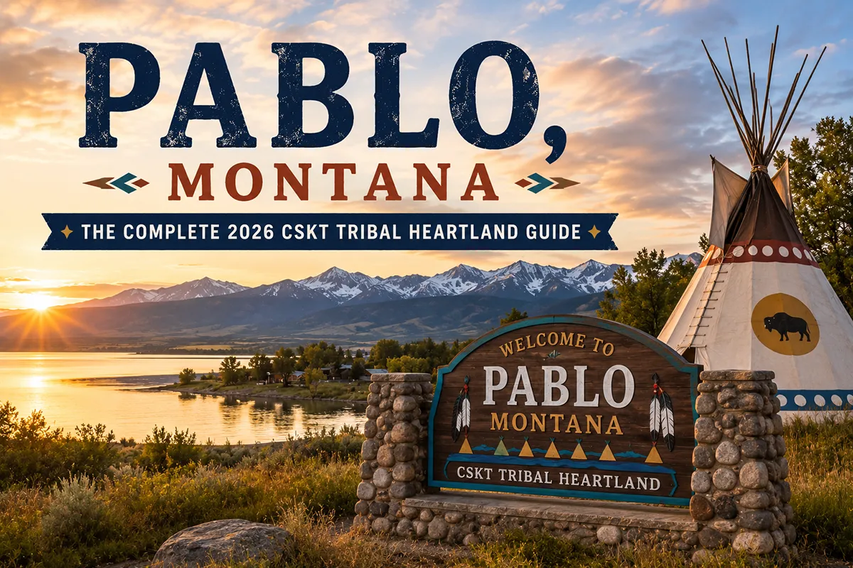 Pablo Montana - Pablo, Montana: The Complete 2026 CSKT Tribal Heartland Guide