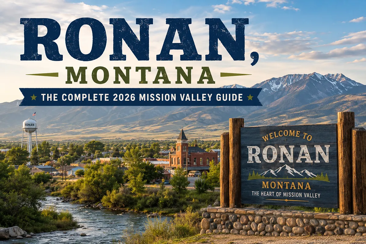 Ronan Montana - Ronan, Montana: The Complete 2026 Mission Valley Guide
