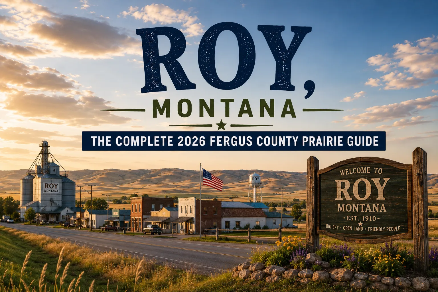 Read more about the article Roy, Montana: The Complete 2026 Fergus County Prairie Guide