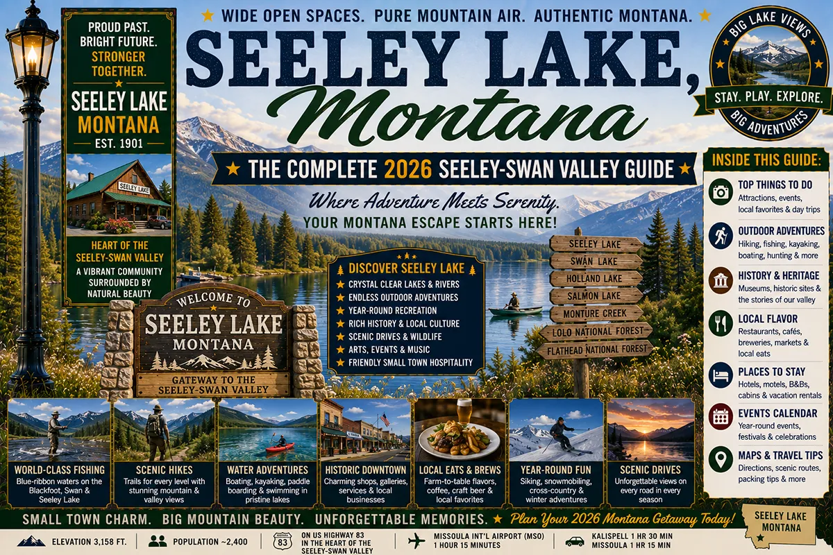 You are currently viewing Seeley Lake, Montana: The Complete 2026 Seeley-Swan Valley Guide