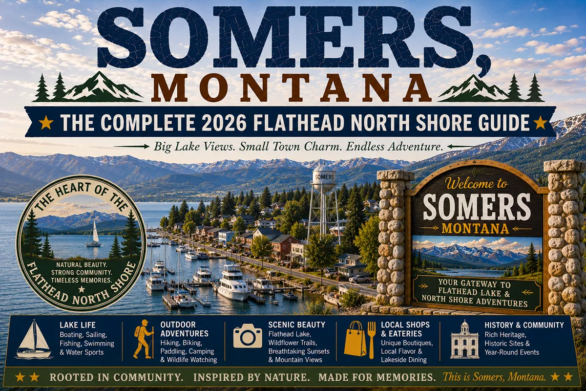 Read more about the article Somers, Montana: The Complete 2026 Flathead North Shore Guide
