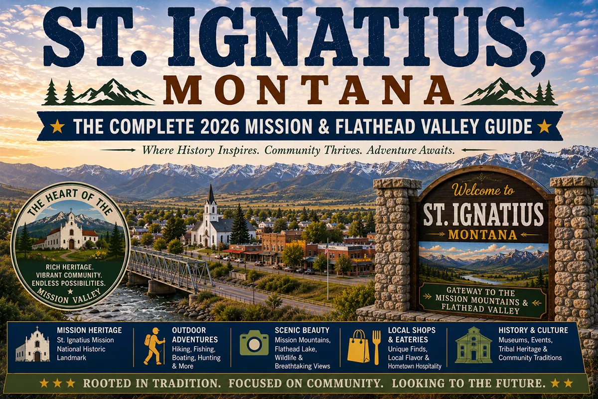 Read more about the article St. Ignatius, Montana: The Complete 2026 Mission & Flathead Valley Guide
