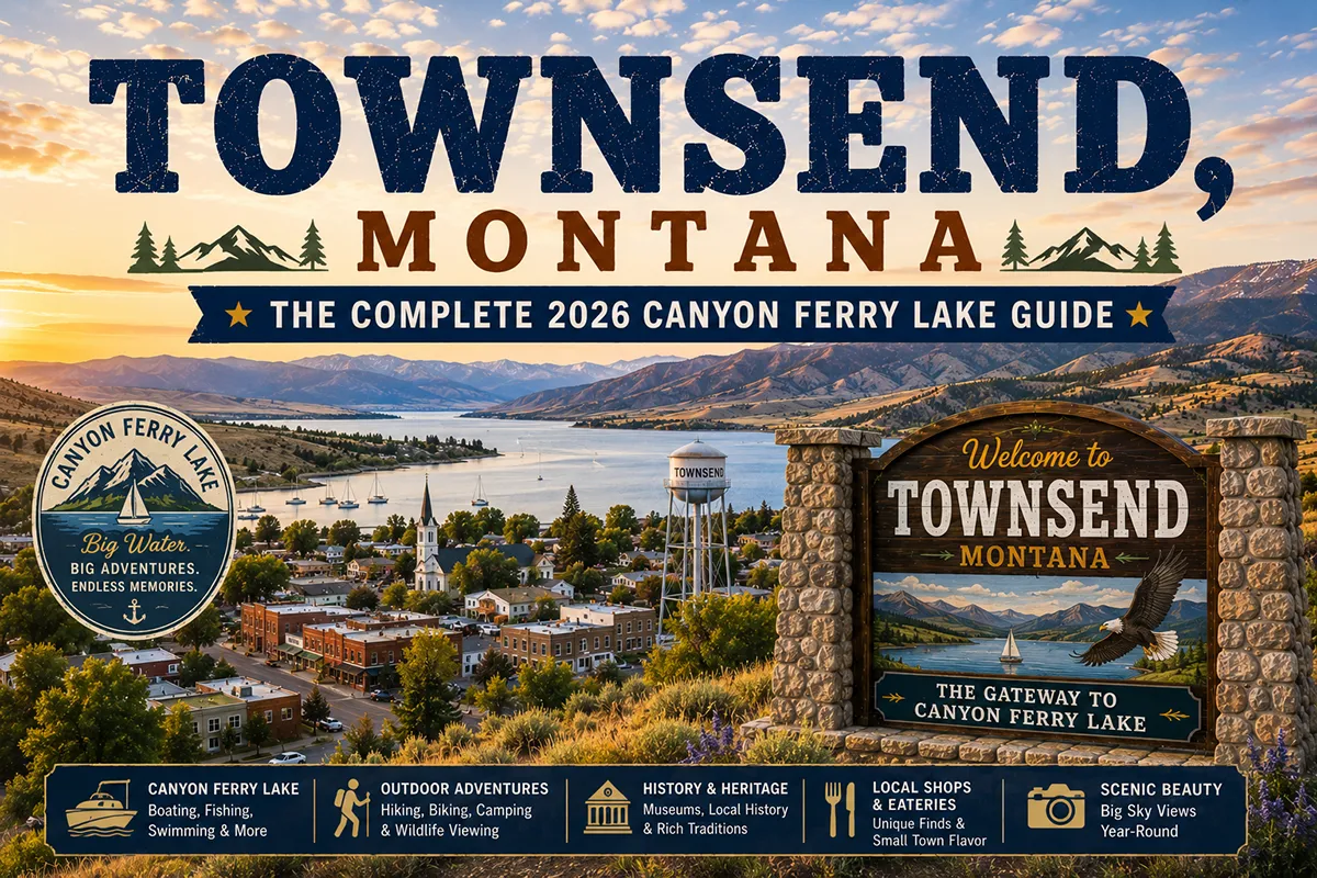 Townsend Montana gateway to adventure - Townsend, Montana: The Complete 2026 Canyon Ferry Lake Guide