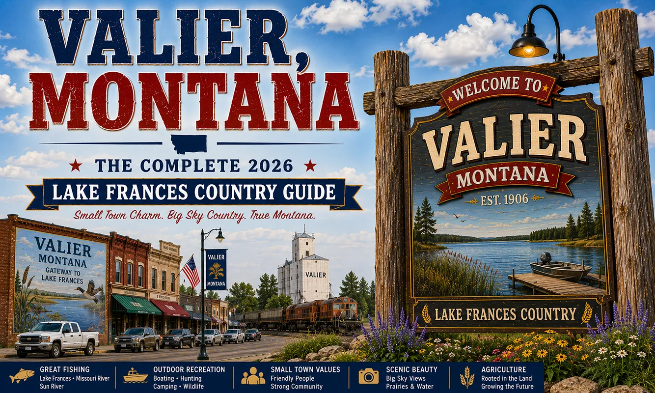 Valier Montana - Valier, Montana: The Complete 2026 Lake Frances Country Guide