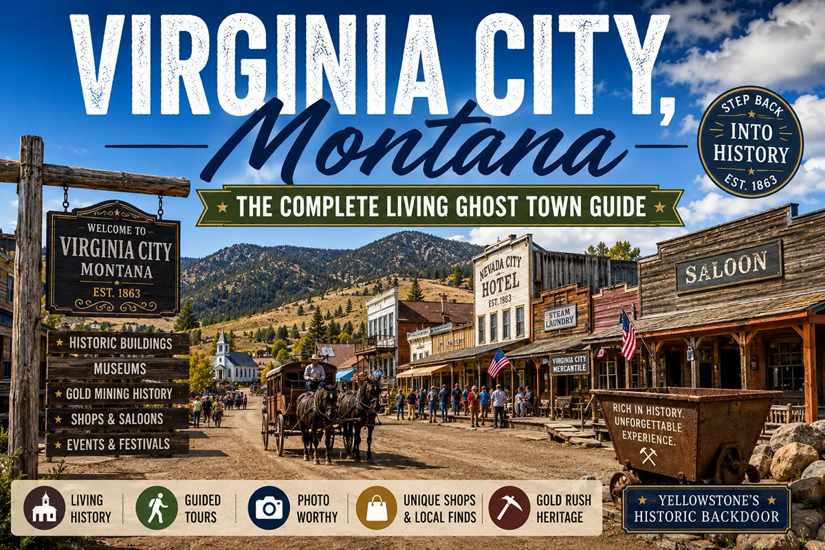 Virginia City Montana A historic western - Virginia City, Montana: The Complete Living Ghost Town Guide 2026