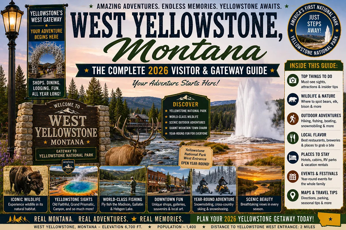 West Yellowstone Montana adventure guide - West Yellowstone, Montana: The Complete 2026 Visitor & Gateway Guide