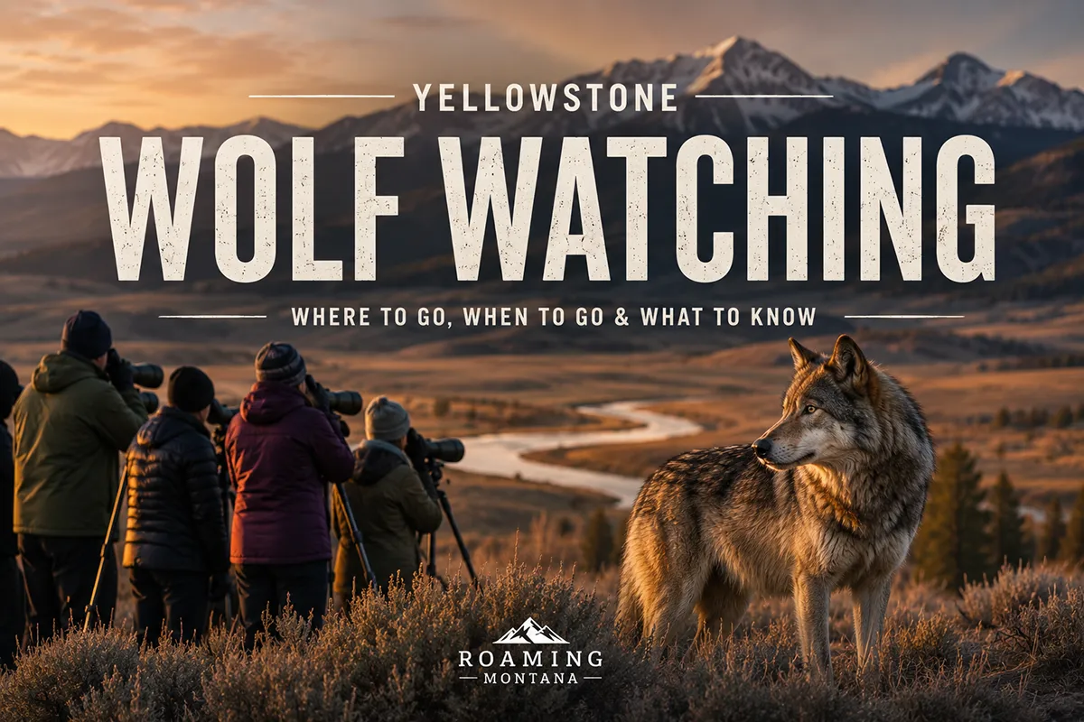 Read more about the article Yellowstone Wolf Watching: The Complete 2026 Guide