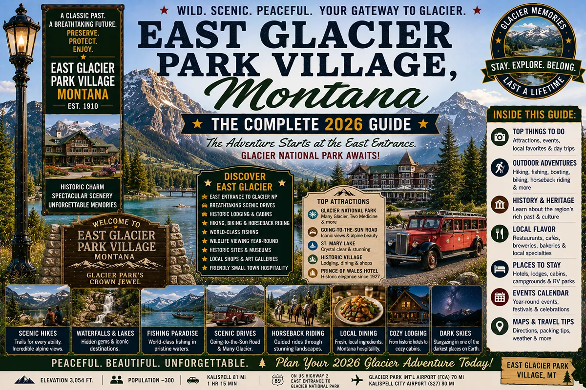 East Glacier Park Village, Montana: The Complete 2026 Guide