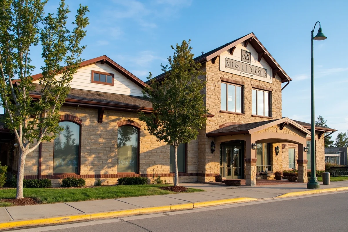 CM Russell Museum in Great Falls, Montana exterior