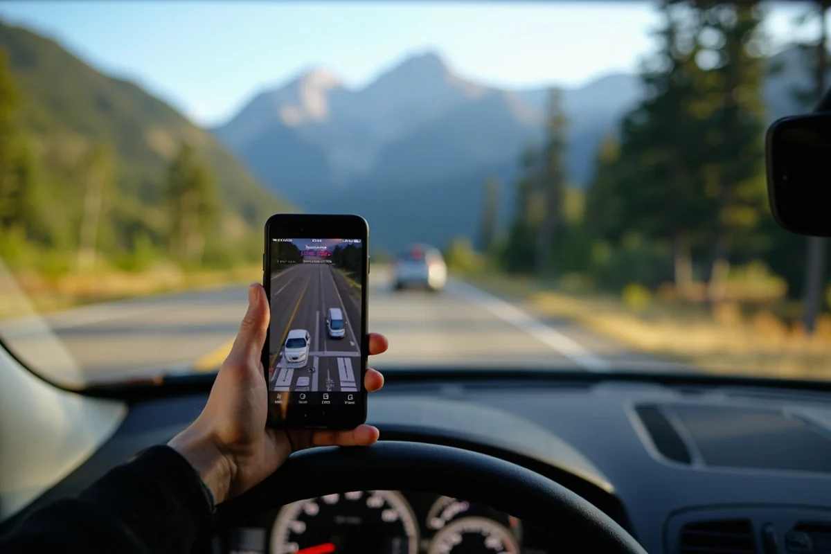 Comparison screenshot showing Uber and Lyft apps side by side in Montana location