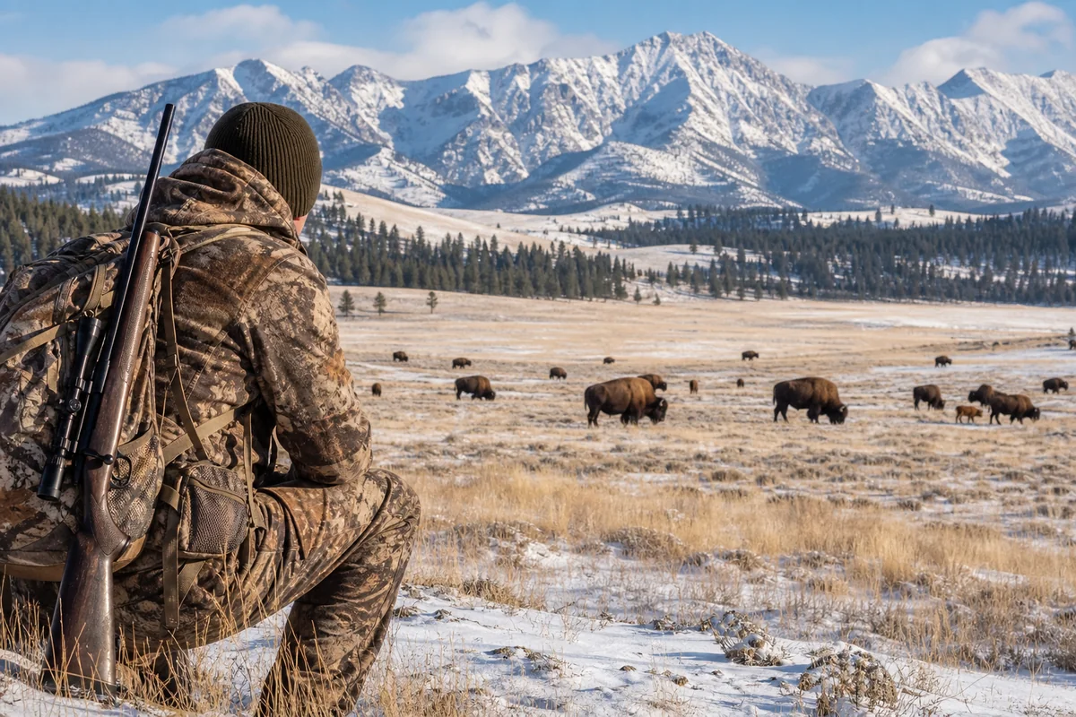 Read more about the article Montana Buffalo Hunting: Complete Guide for 2026 Trips