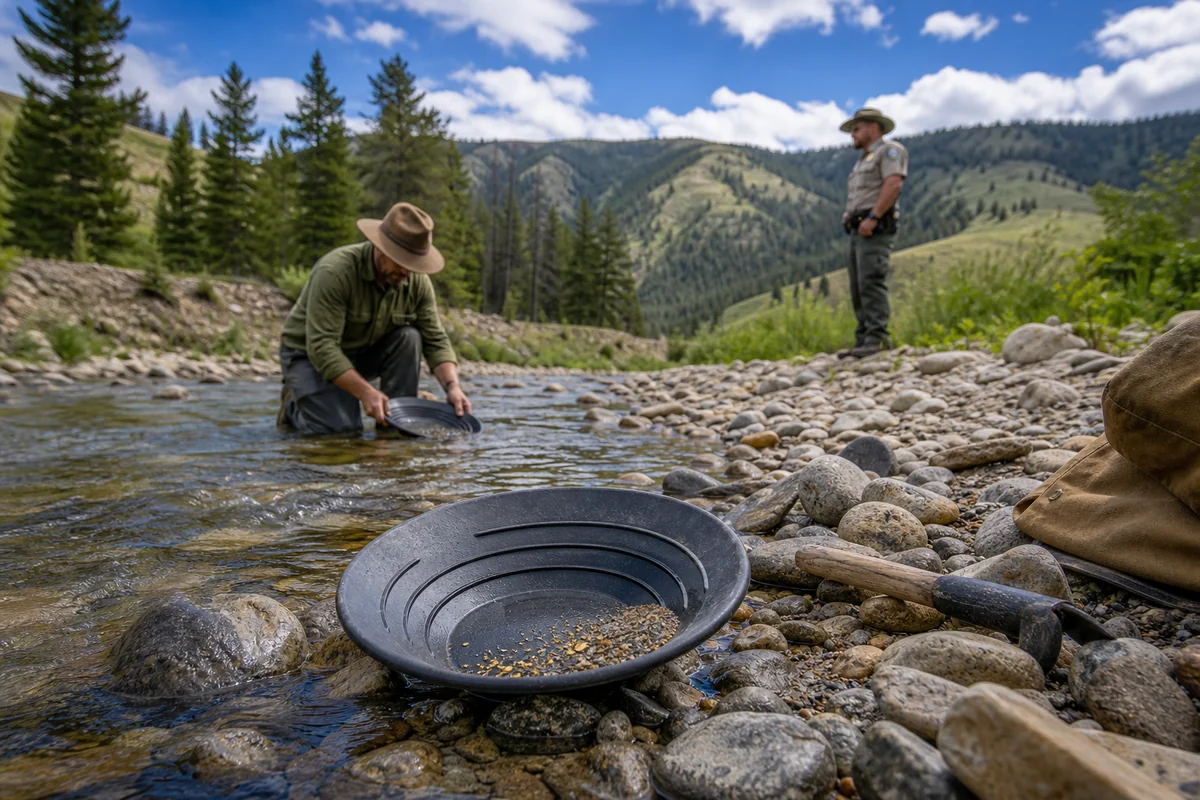 Read more about the article Montana Gold Panning Laws: Your Complete Legal Guide