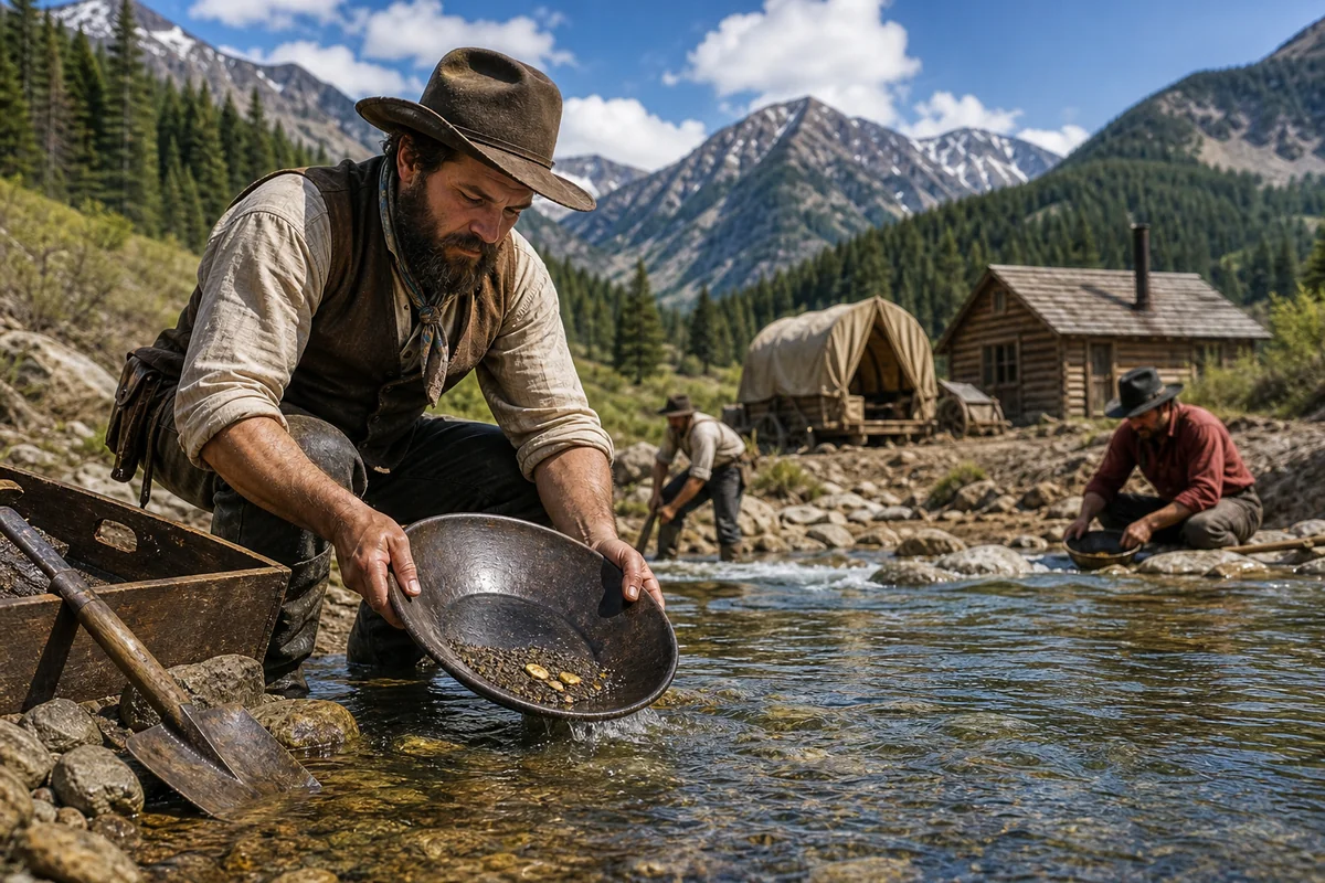 Read more about the article Montana Gold Rush: Tracing the Strikes That Built Big Sky Country