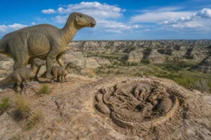 Read more about the article Montana State Fossil: Where to See Maiasaura and Experience the Dinosaur Trail Firsthand