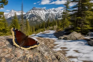 Read more about the article Montana State Insect: The Mourning Cloak Butterfly and Where to Spot It on Your Trip