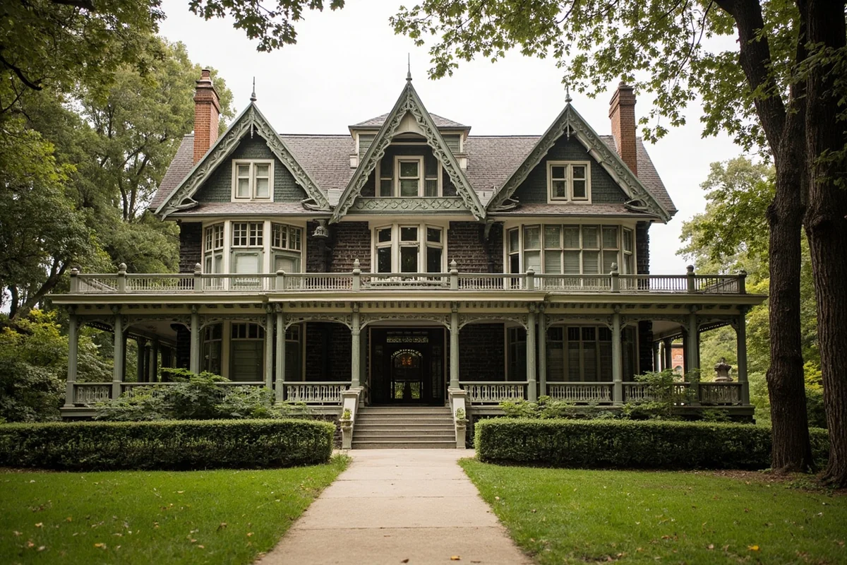 Moss Mansion exterior showing elegant early 1900s architecture with manicured grounds