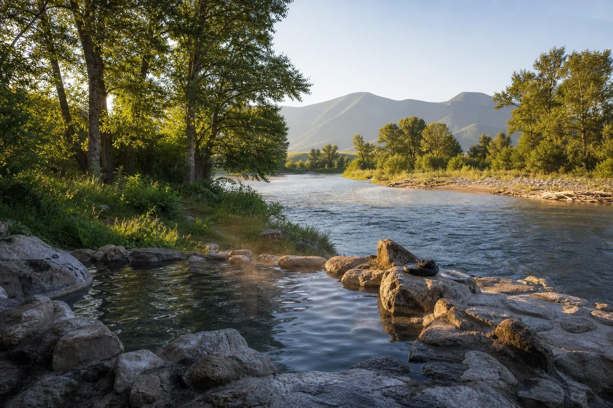 Read more about the article Renova Hot Springs: Montana’s Hidden Riverside Gem