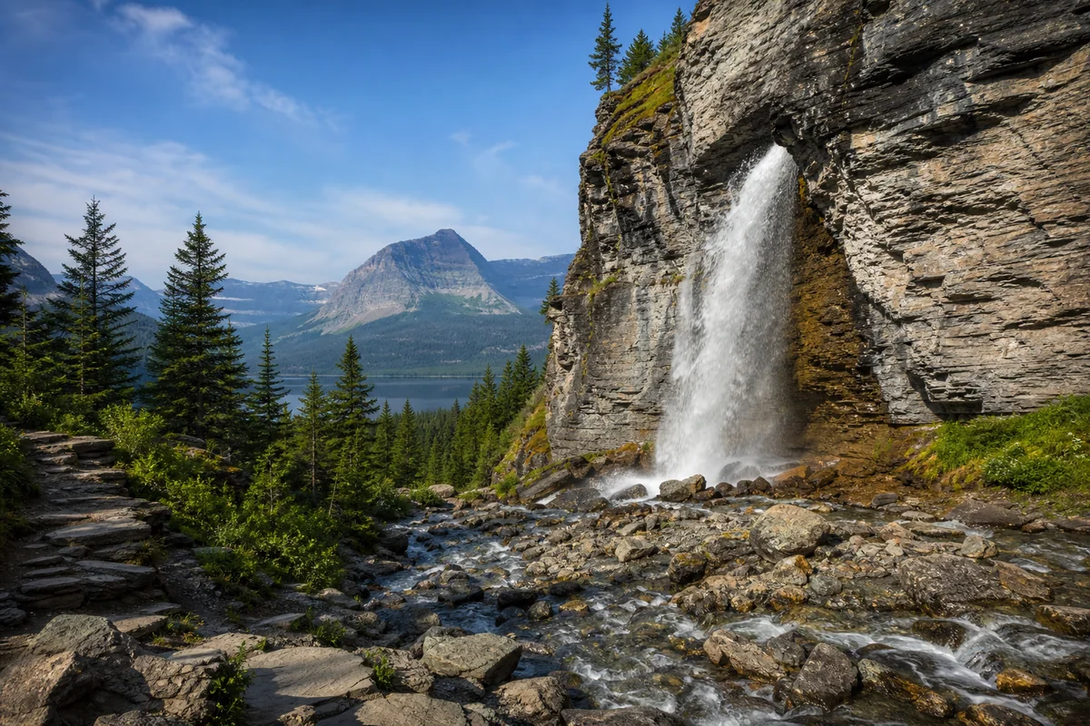 Read more about the article Running Eagle Falls Montana: Complete Visitor’s Guide