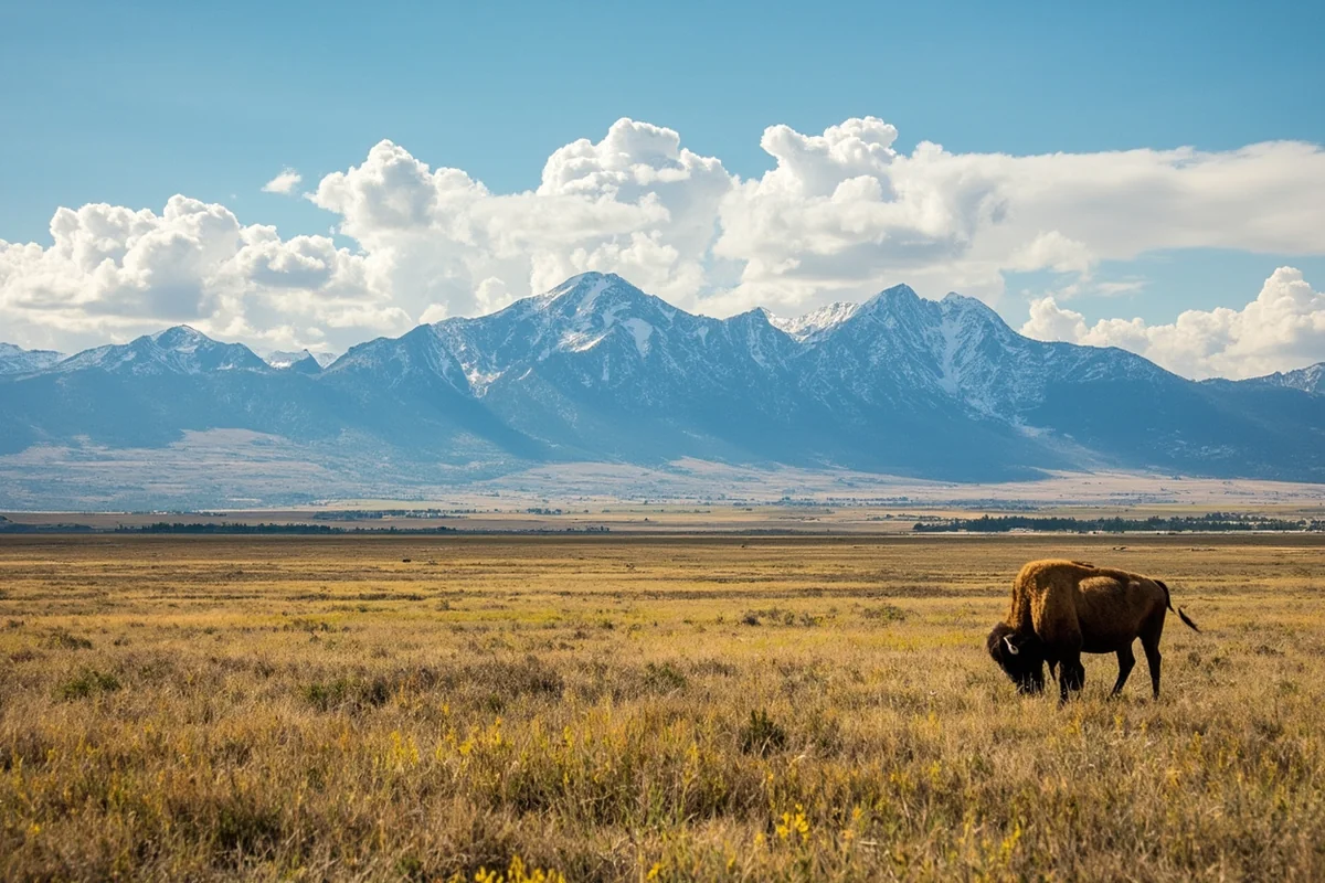 Unique Montana landscape showing Big Sky Country's distinctive character