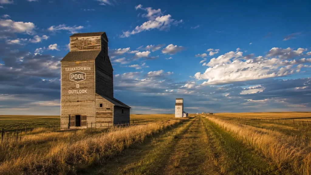 Soo Line Railroad corridor Sheridan County Montana abandoned grain elevators