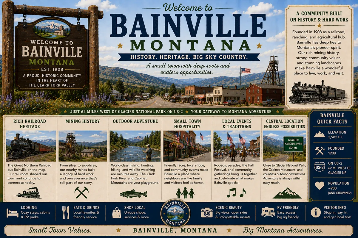 Bainville, Montana: The Complete 2026 Hi-Line Railroad & Bakken Border Guide