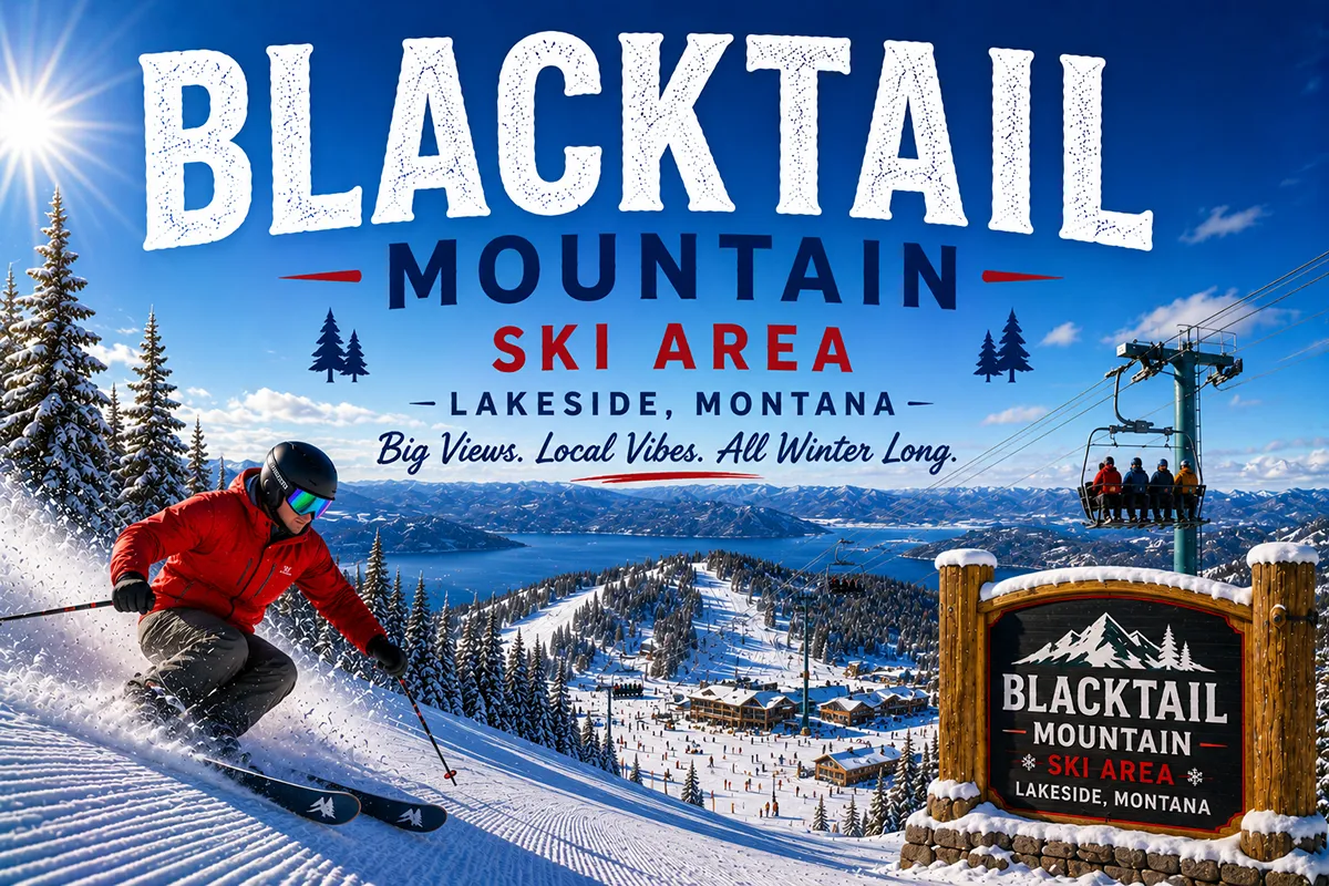 Blacktail Mountain Ski Area: A Local’s Guide to Montana’s Top-Down Mountain (2026)