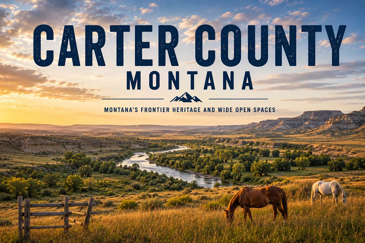 Carter County Montana: The Complete Visitor’s Guide