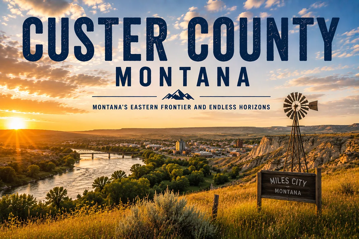 Custer County, Montana: The Complete Visitor’s Guide