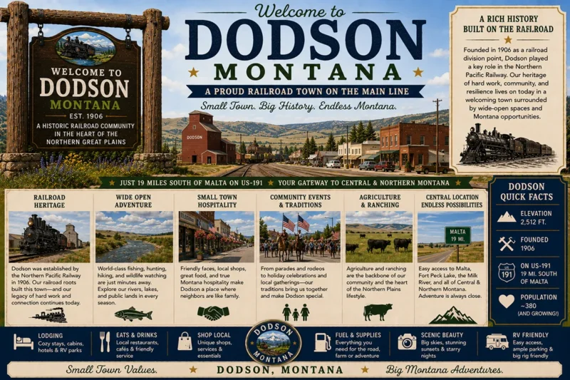 Dodson Montana - Dodson, Montana: The Complete 2026 Hi-Line & Phillips County Fair Guide