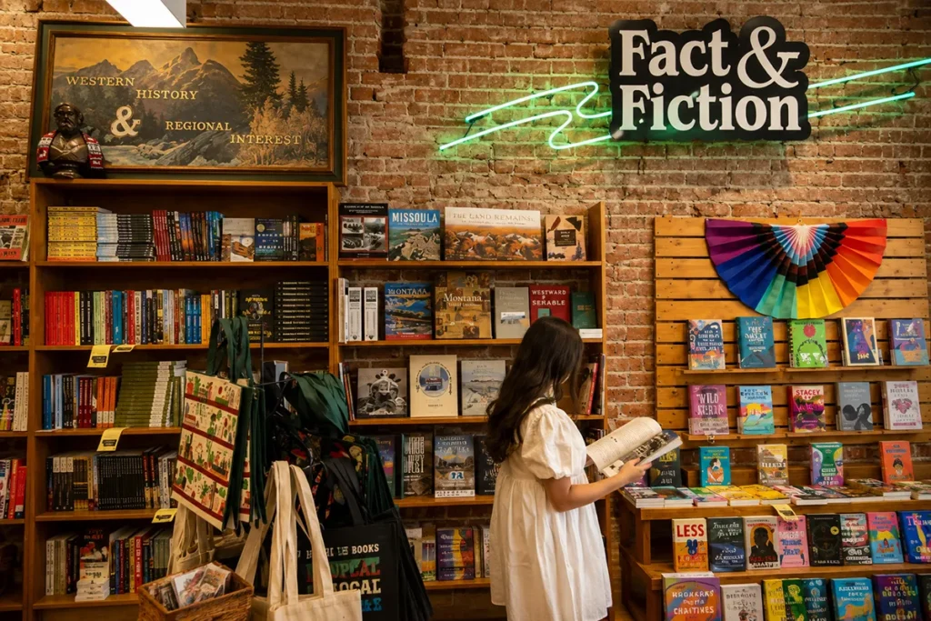 Fact & Fiction Independent Bookstore Missoula