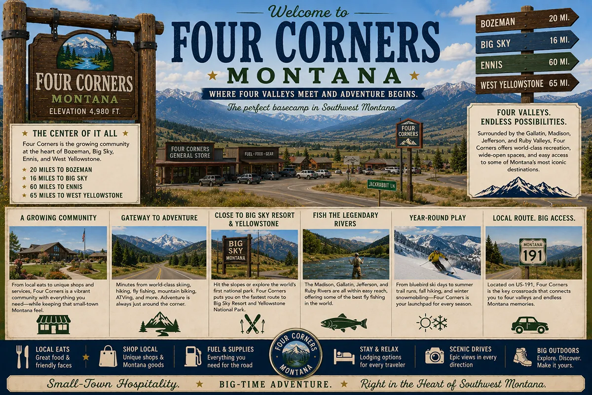 Four Corners, Montana: The Complete 2026 Bozeman-Area Community Guide