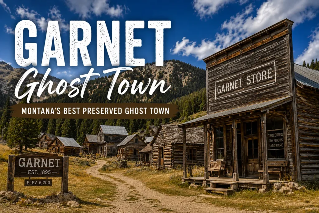 Garnet Ghost Town in Montana