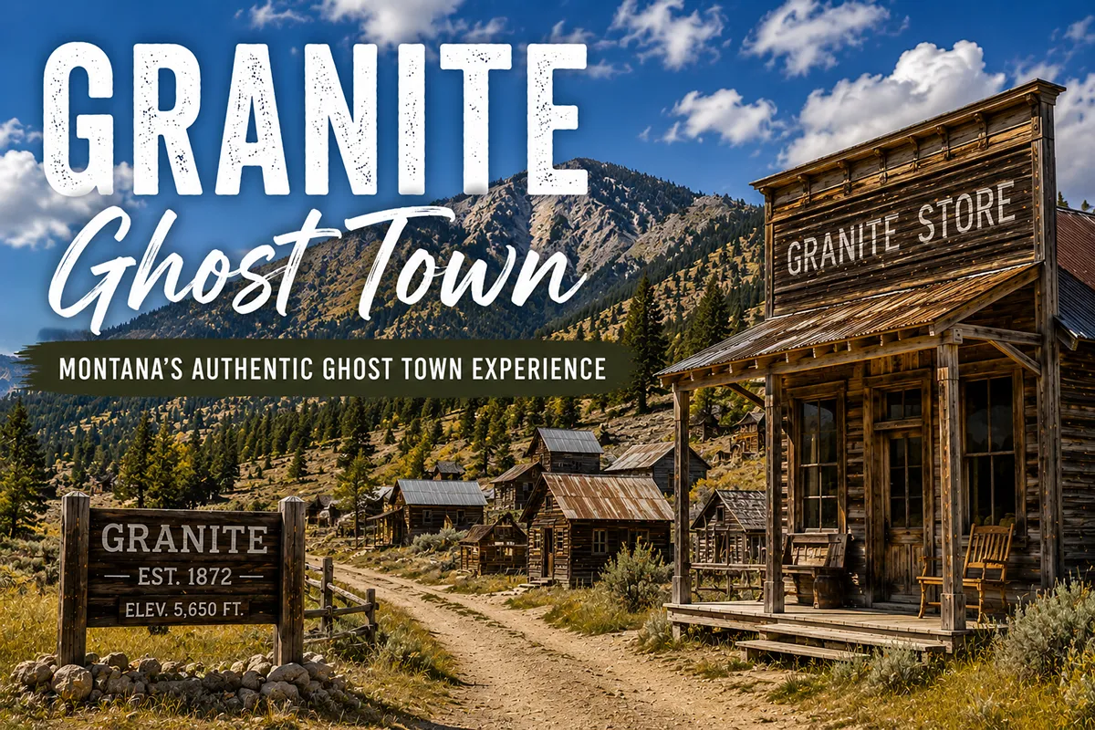 Granite Ghost Town in Montana - Granite Ghost Town Montana: A Visitor's Guide to the Silver Queen